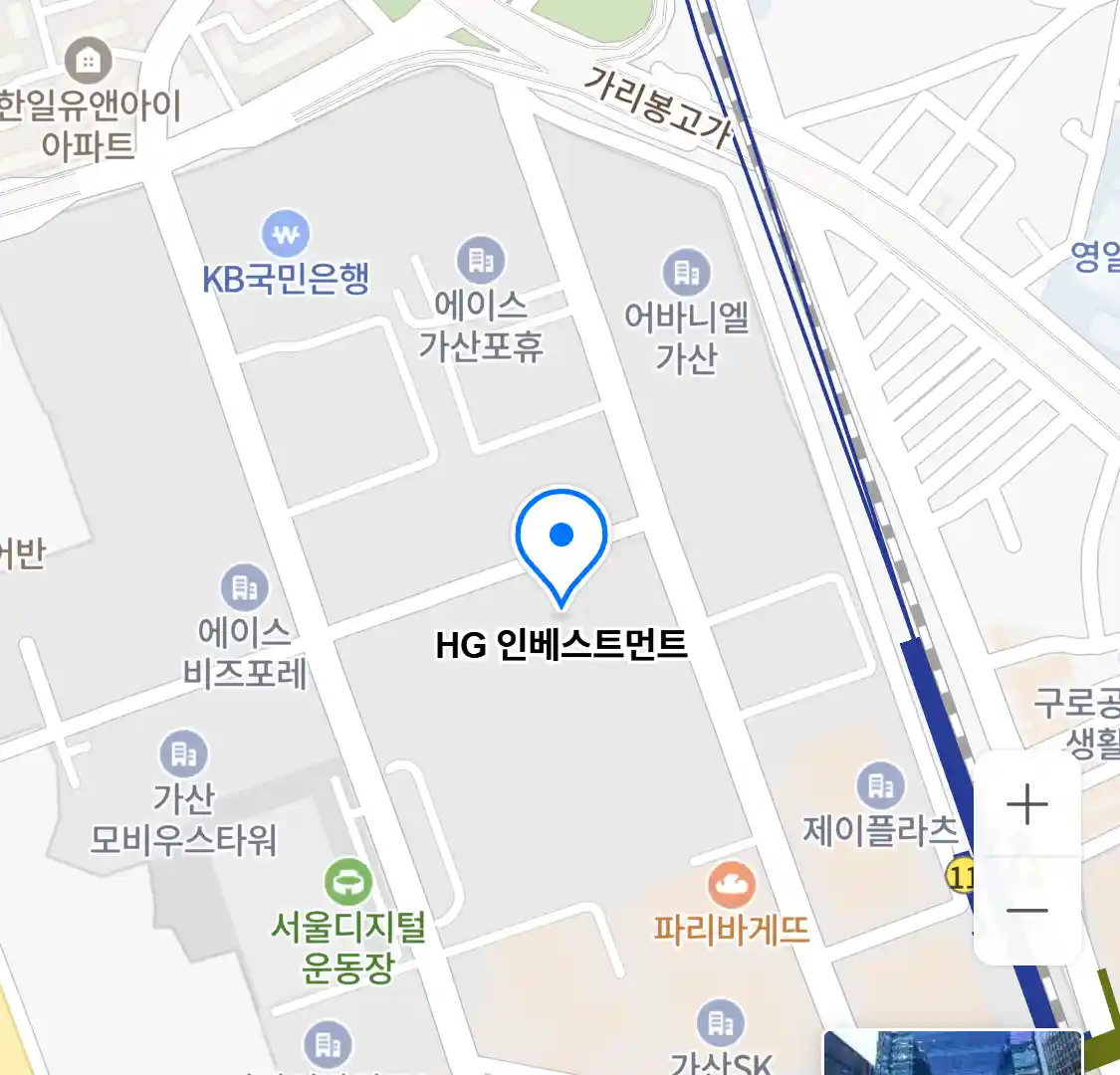 HG 인베스트먼트 위치