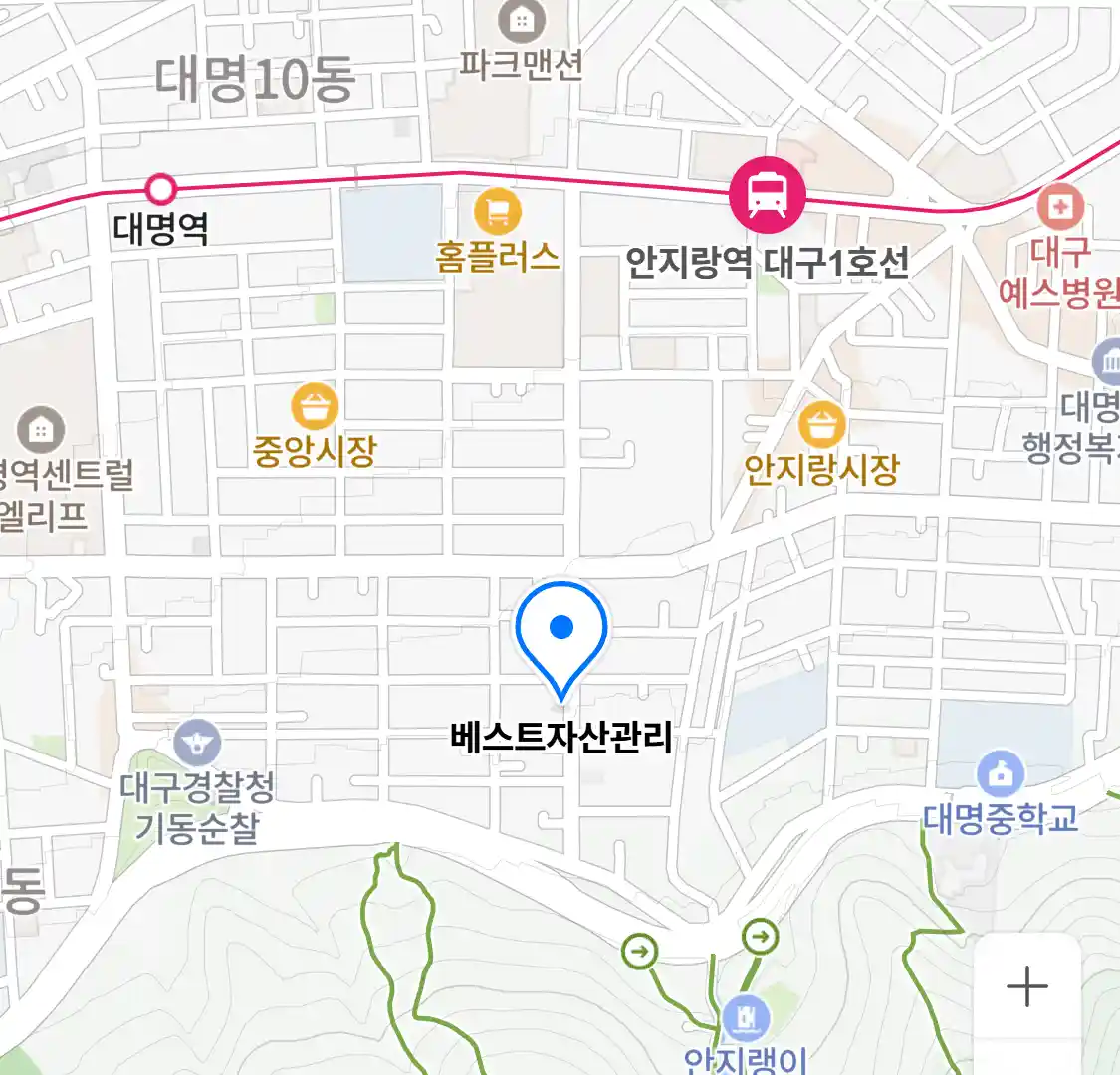 베스트자산관리 위치