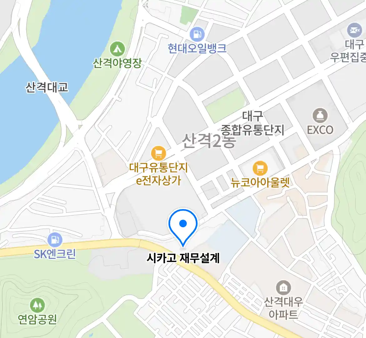 시카고 재무설계 위치