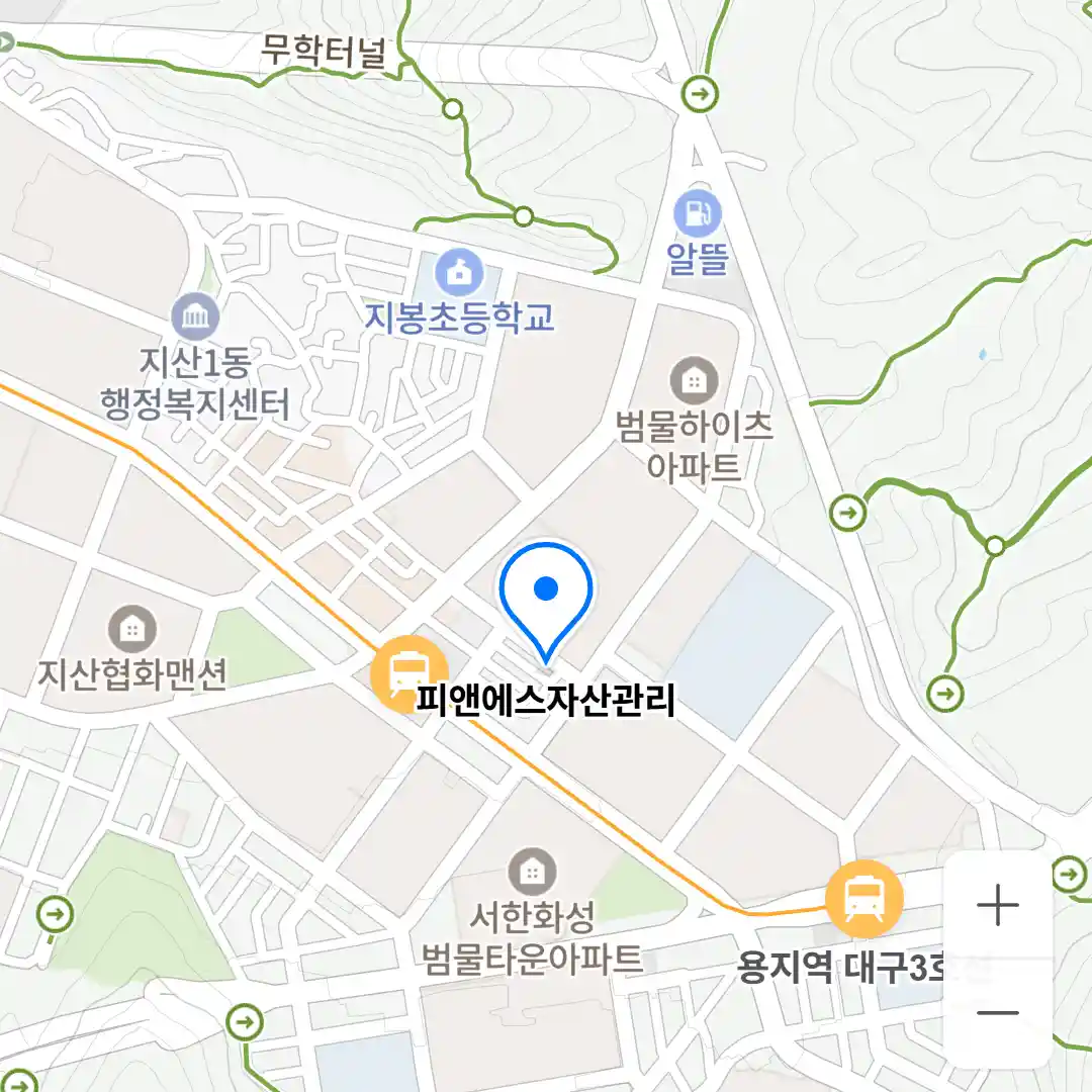 피앤에스자산관리 위치