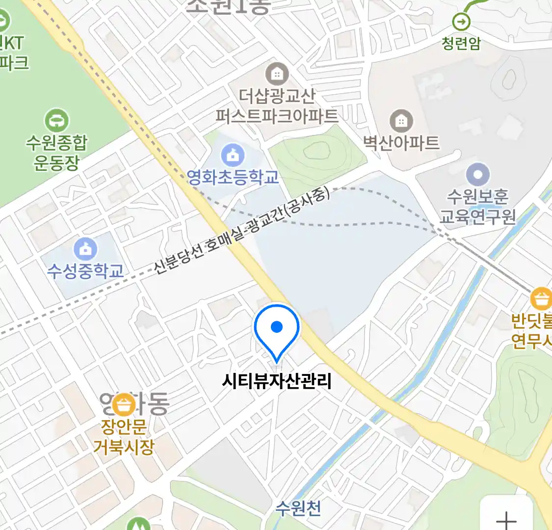 시티뷰자산관리 위치