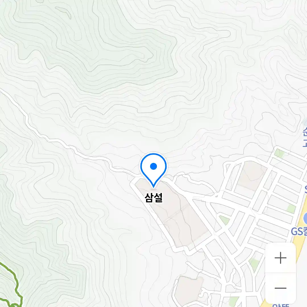 삼설 위치