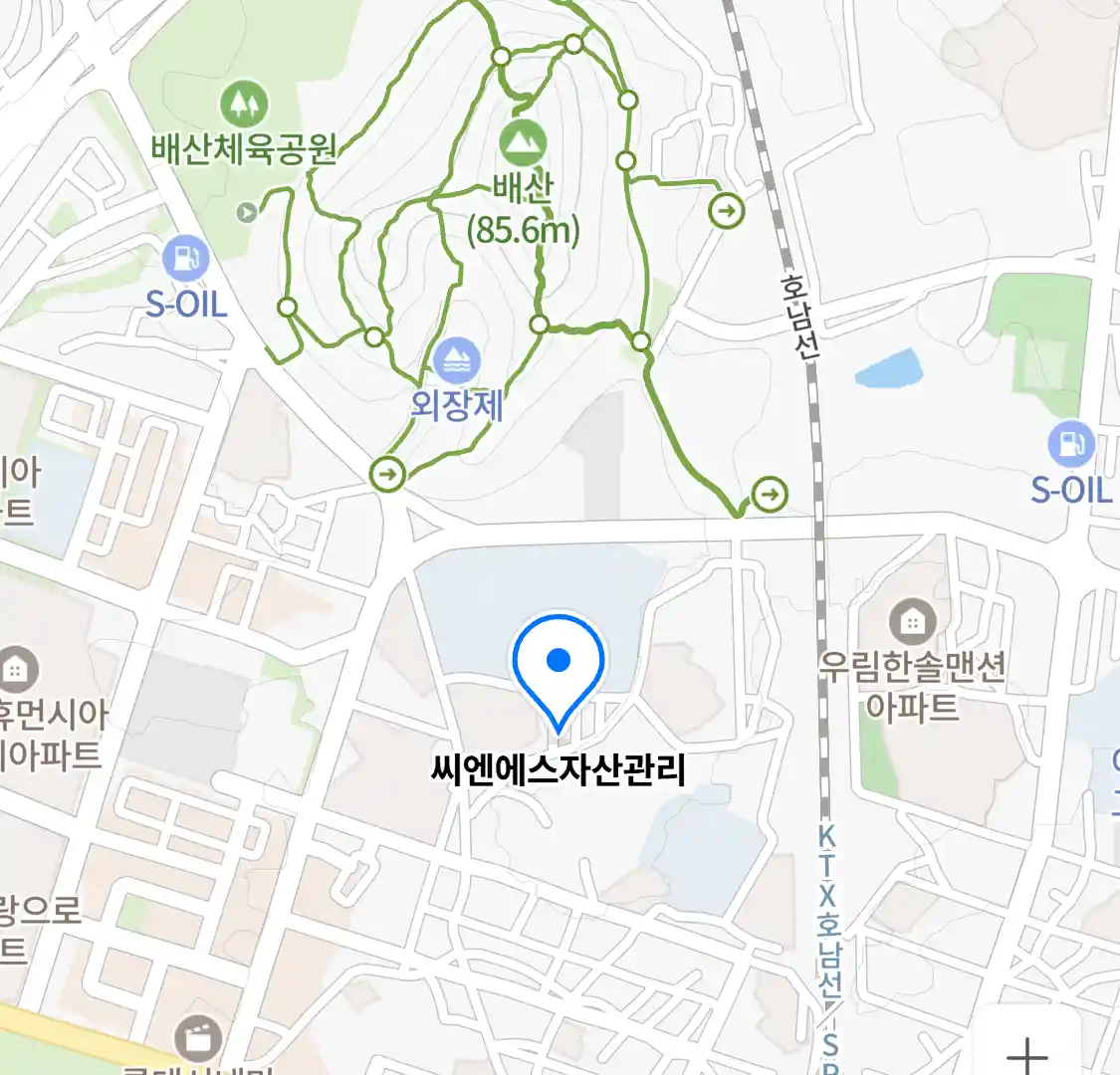 씨엔에스자산관리 위치