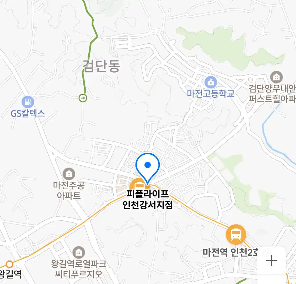피플라이프 인천강서지점 위치