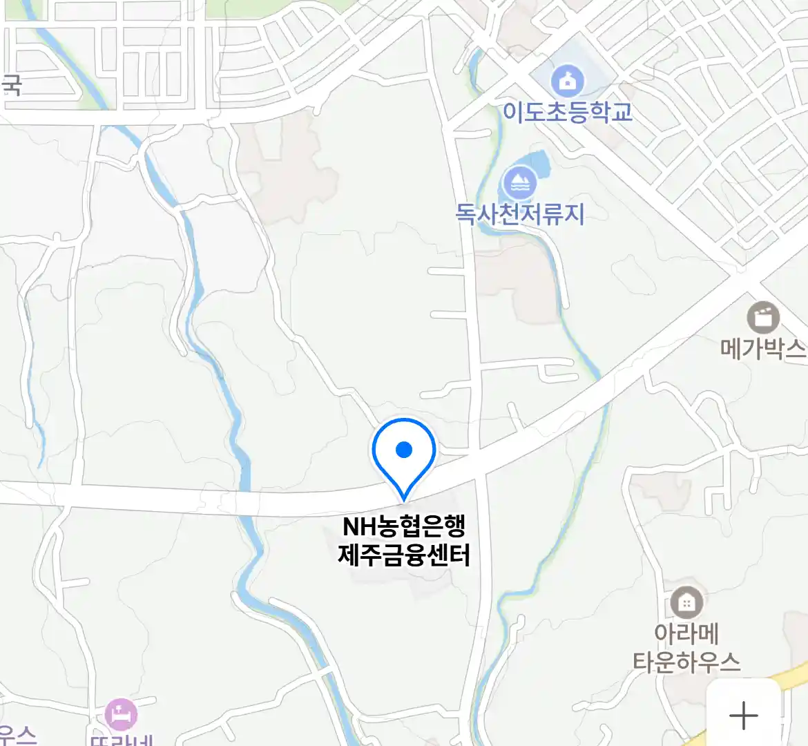 NH농협은행 제주금융센터 위치
