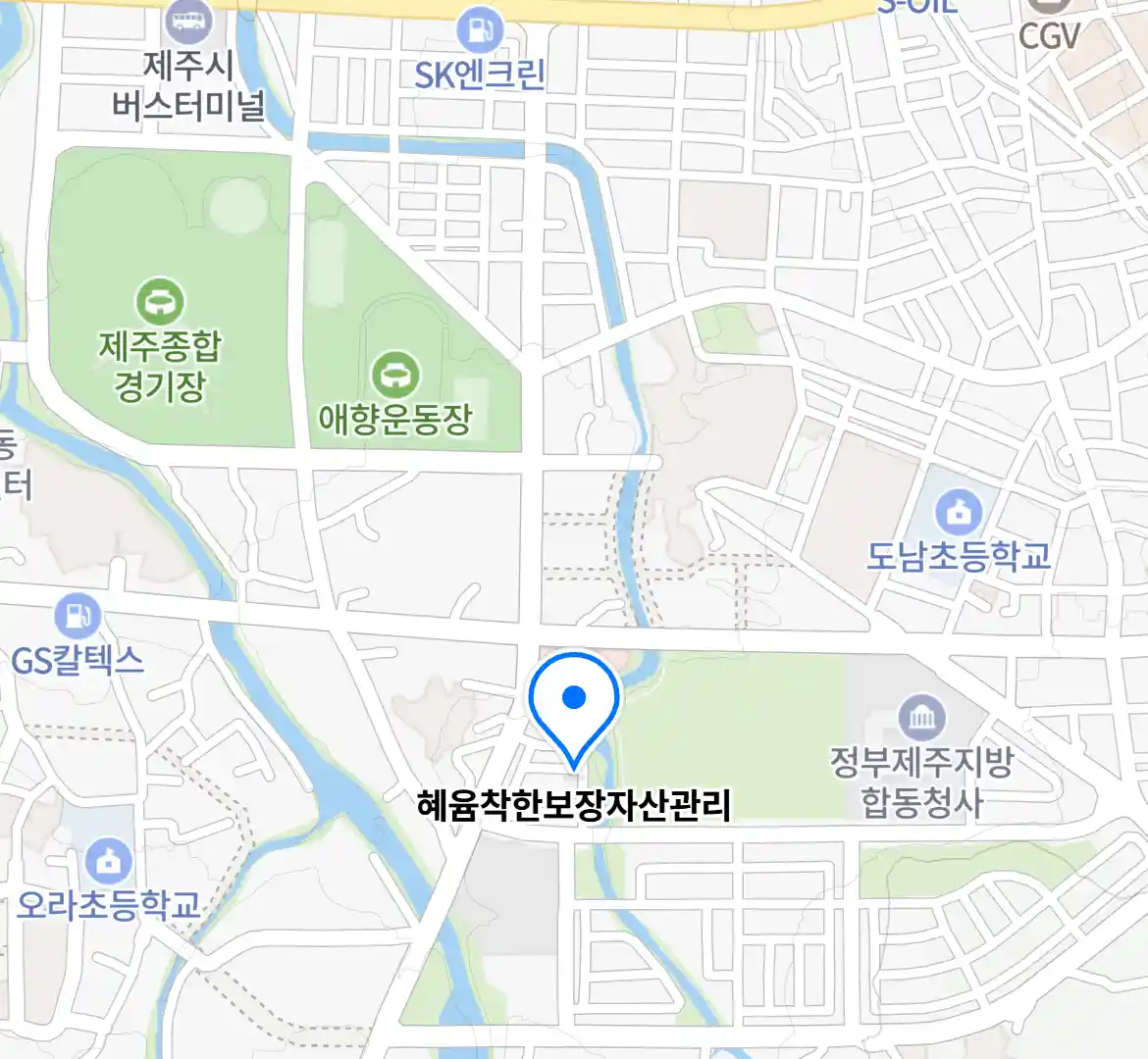 혜윰착한보장자산관리 위치