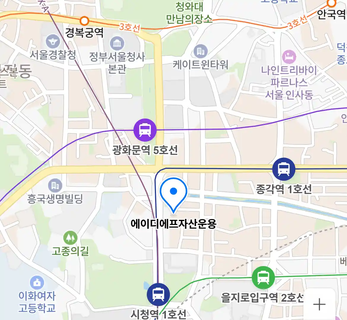 에이디에프자산운용 위치