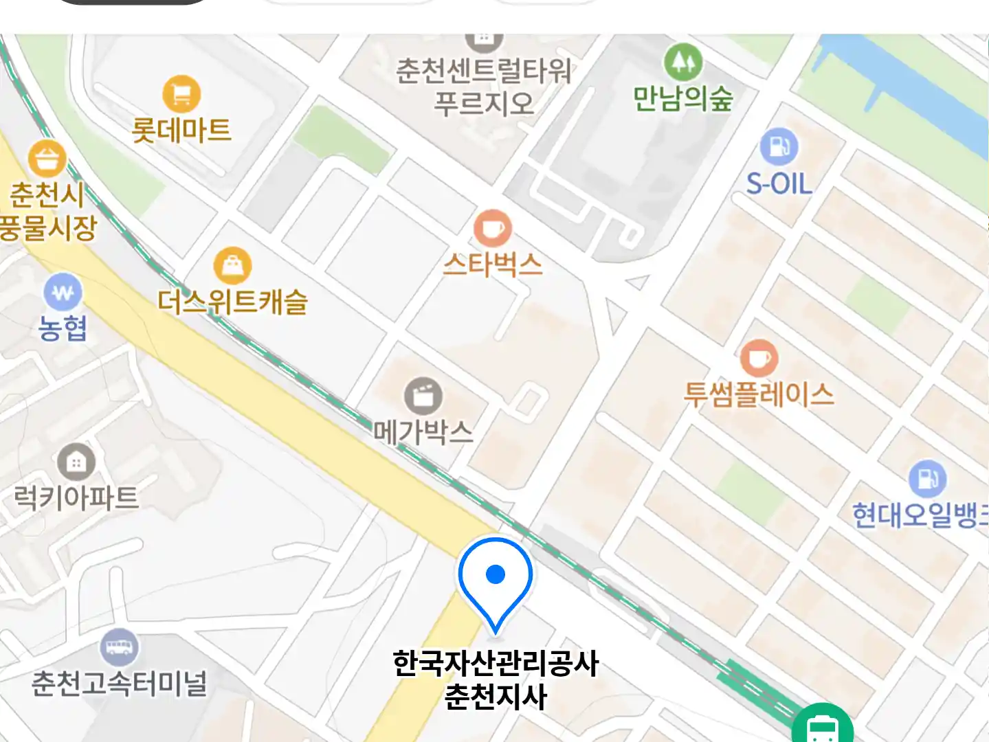 한국자산관리공사 춘천지사 위치