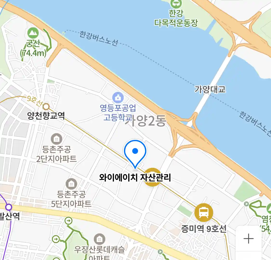 와이에이치 자산관리 위치