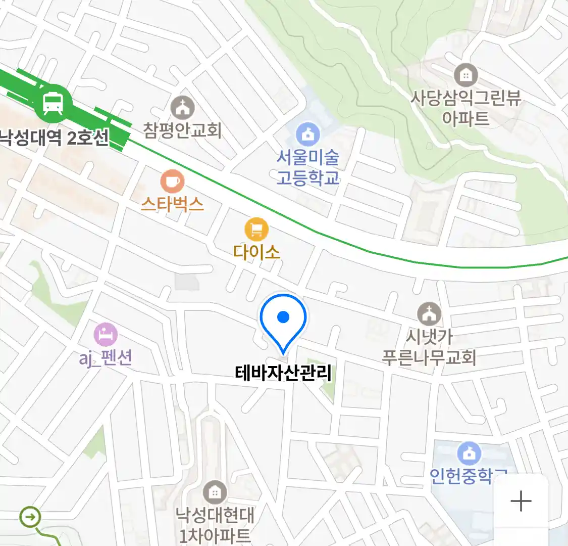 테바자산관리 위치