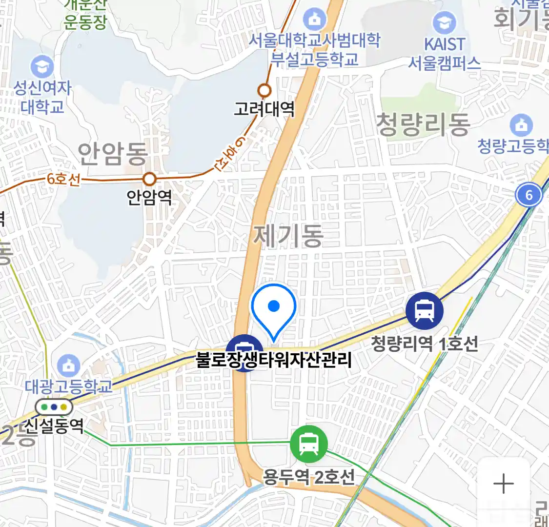 불로장생타워자산관리 위치