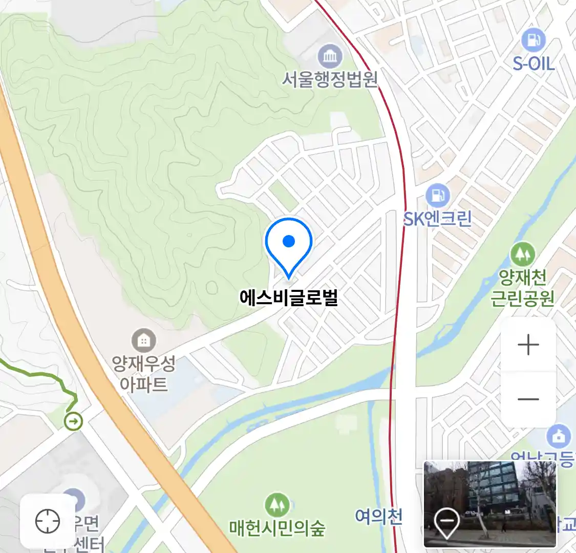 에스비글로벌 위치