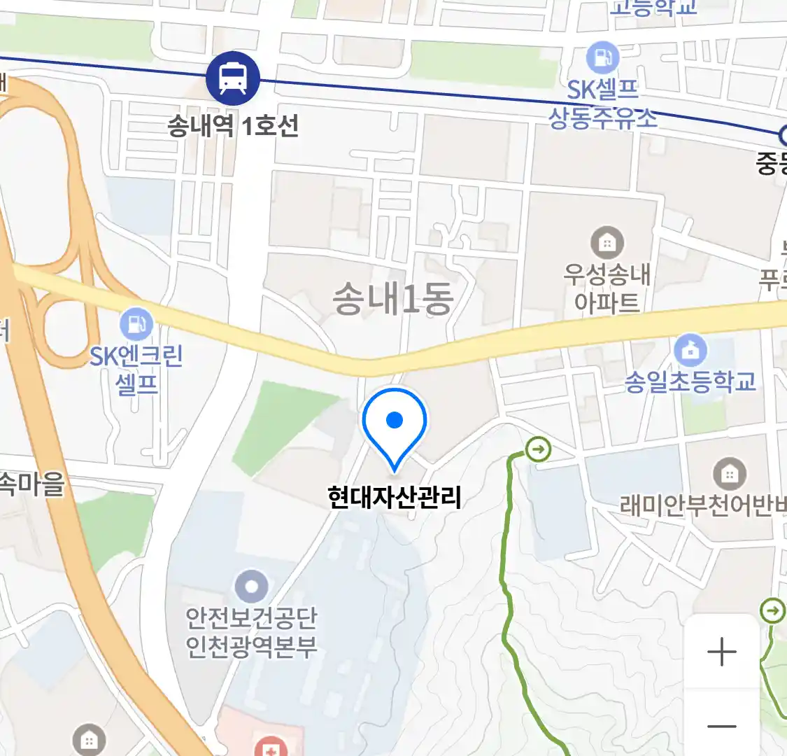 현대자산관리 위치