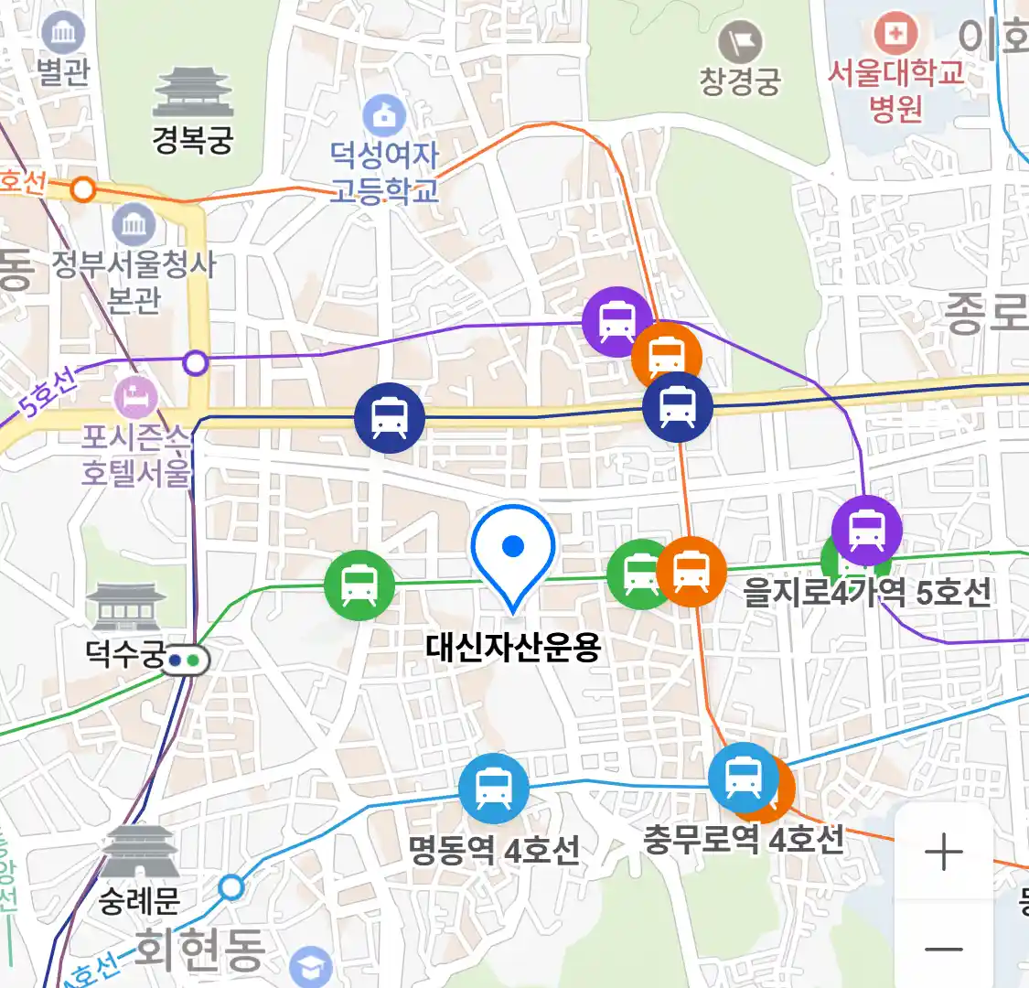 대신자산운용 위치